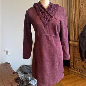 Prana  sweatshirt hoodie Dress in excellent condition